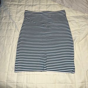 Boden striped skirt